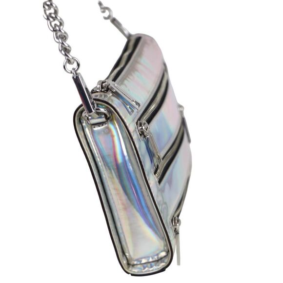 Rebecca Minkoff Silver Crossbody Bag - Picture 3 of 16